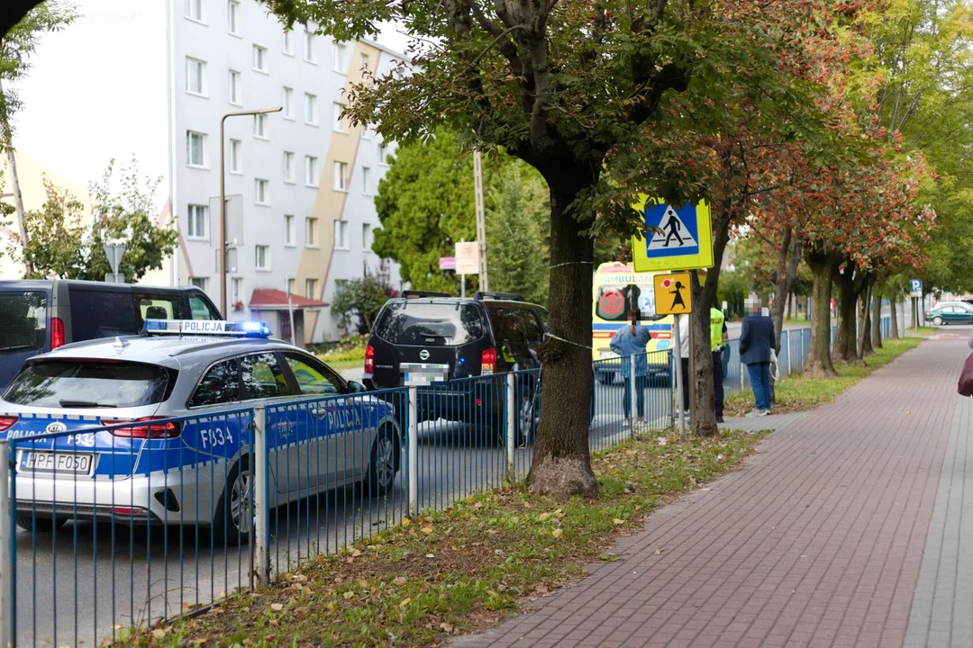 Potrącenie osoby pieszej w Kutnie