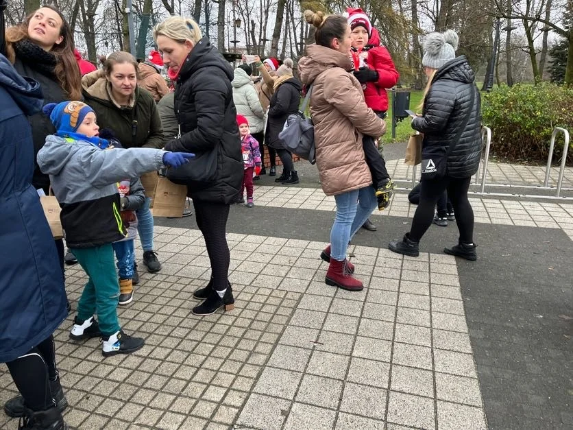 Bieg Mikołajkowy w Zgierzu.