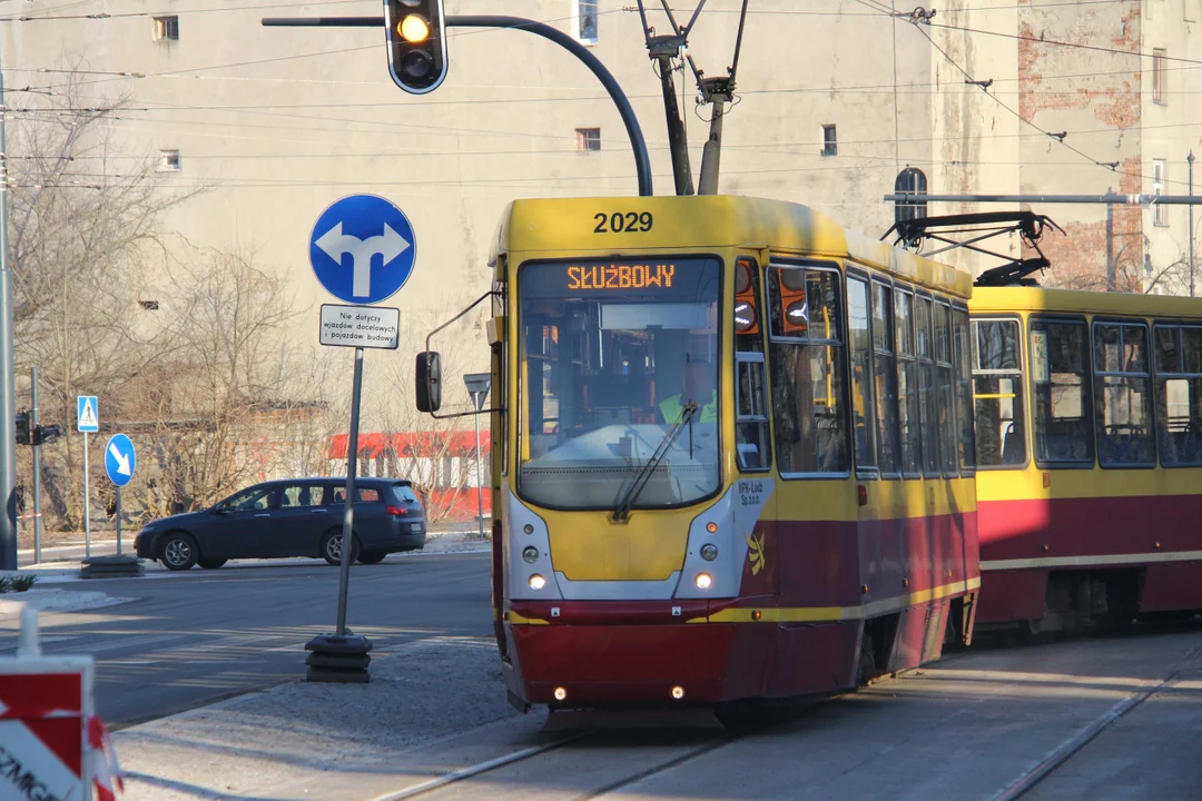 Przystanki tramwajowe przy Wojska Polskiego i Franciszkańskiej