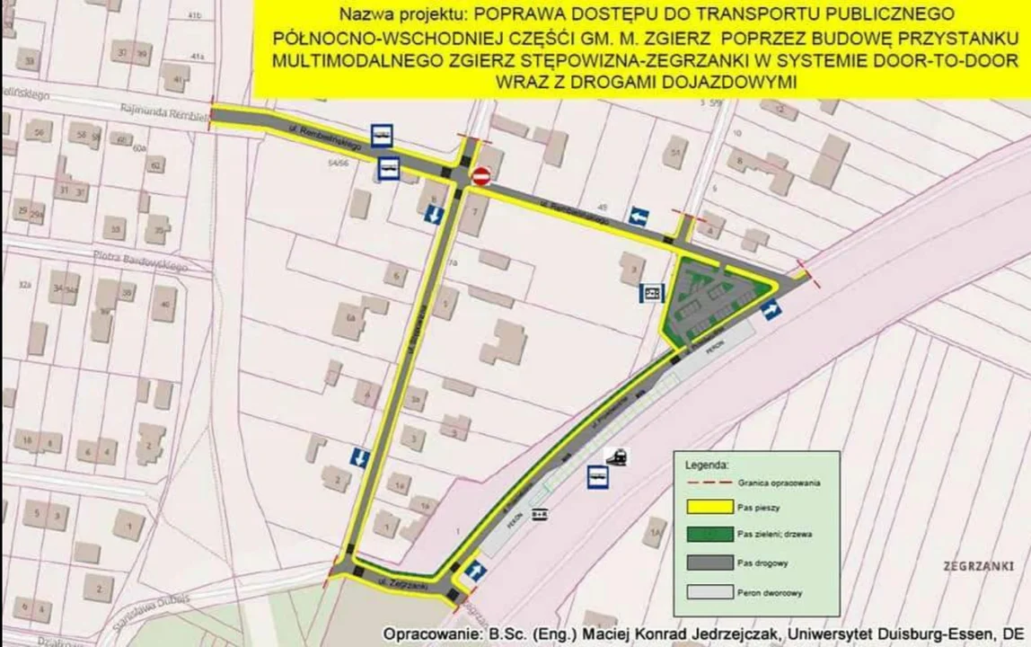 Postępy prac przy budowie przystanku kolejowego na Rudunkach [zdjęcia]