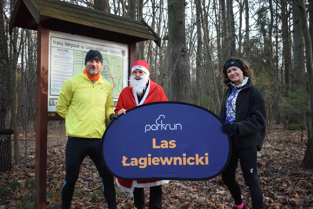 Parkrun w Lesie Łagiewnickim