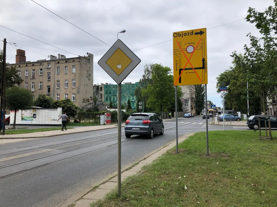 Ulica Sterlinga w Łodzi do remontu