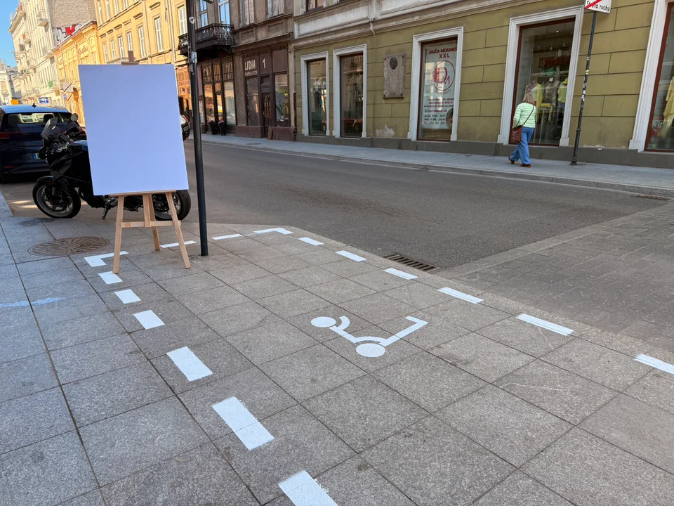 Miejsca postojowe dla hulajnóg w Łodzi