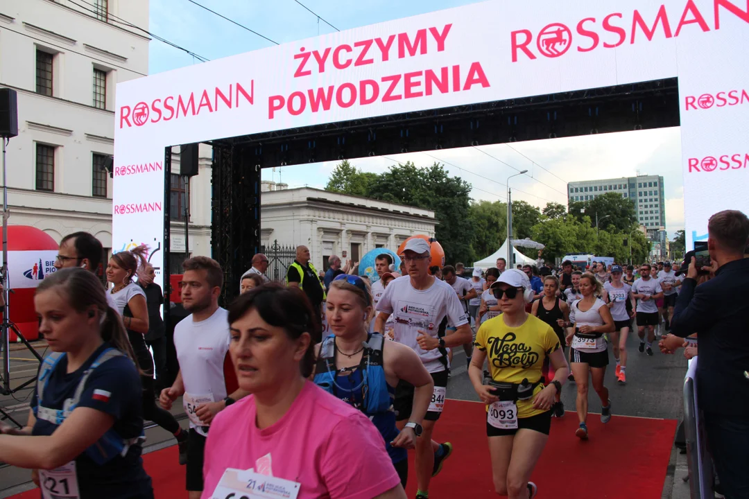 21. Bieg Ulicą Piotrkowską Rossmann Run w Łodzi