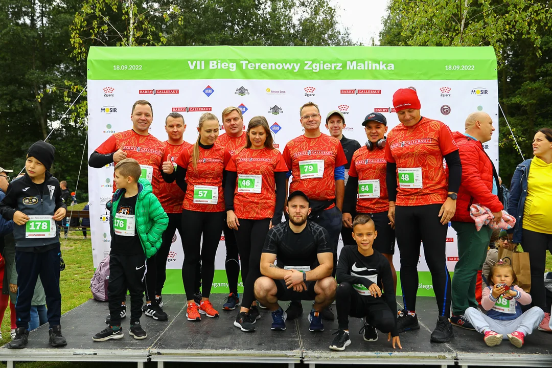 Jesienny bieg terenowy na zgierskiej "Malince"