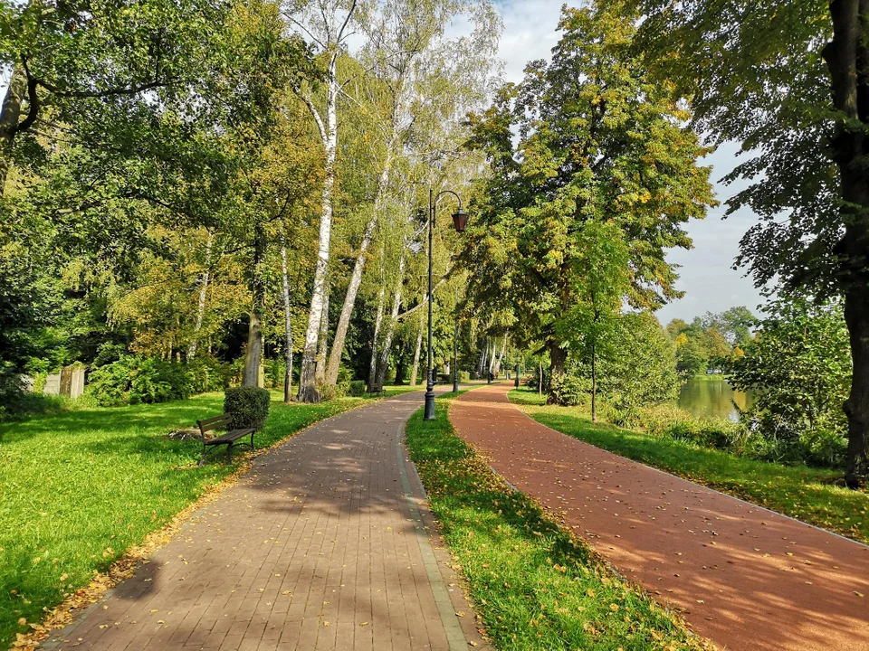 Pierwsze oznaki jesieni w zgierskim parku - zobacz zdjęcia!