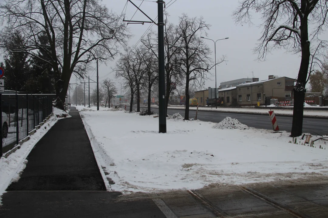 Przebudowa Wojska Polskiego w Łodzi - stan prac na 8.12.2023 r.