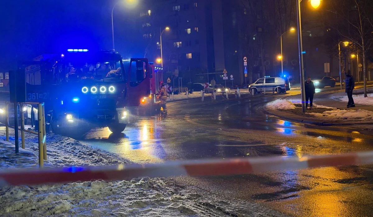 Akcja służb w Płocku. Kilka zastępów w akcji, są utrudnienia! [ZDJĘCIA] - Zdjęcie główne