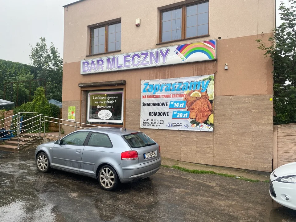 Książulo odwiedził bar mleczny w Gdyni.