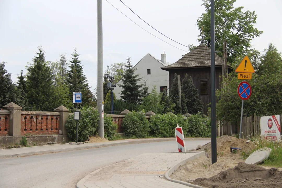 Trwa remont ulicy Pomorskiej i Mileszki w Łodzi