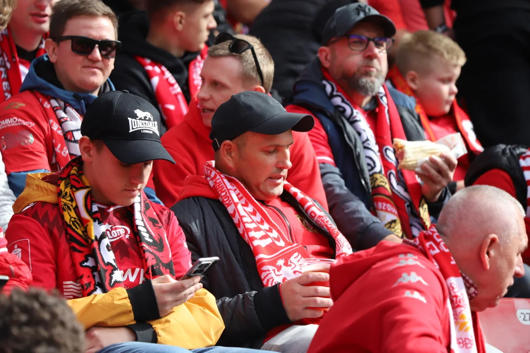Mecz Widzew - Raków Częstochowa