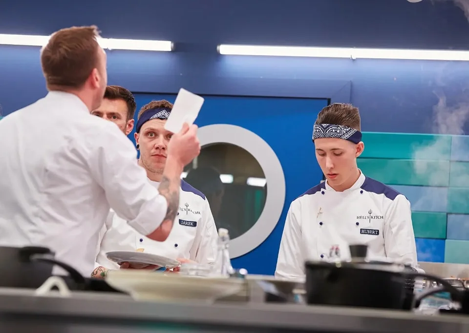 Hubert Jabłoński - łodzianin, kucharz i strażak ochotnik w wielkim finale Hell's Kitchen