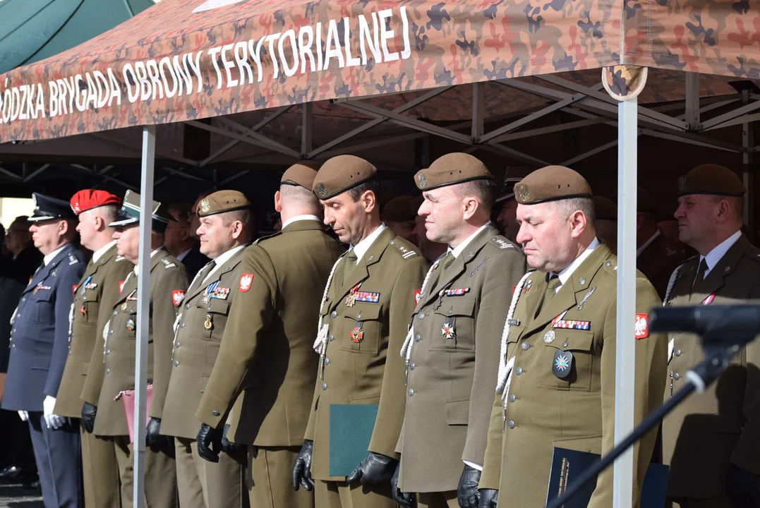 Łódzcy terytorialsi z nowym dowódcą