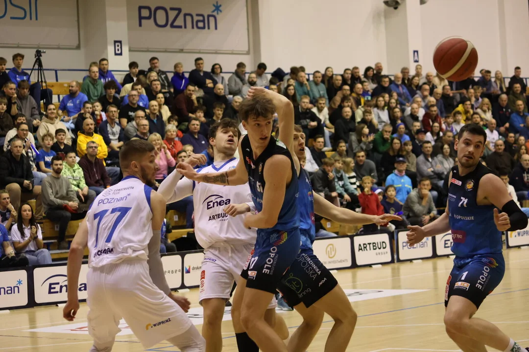 Enea Basket Poznań żegna się z własnymi kibicami zwycięstwem