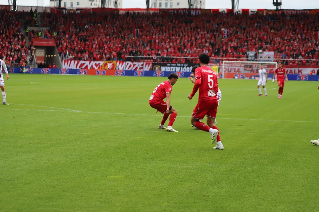 Mecz Widzew - Raków Częstochowa
