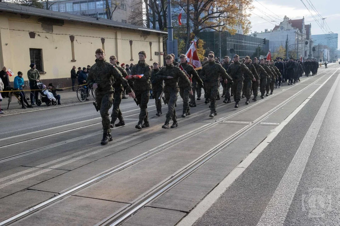 Uroczyste obchody Święta Niepodległości w Łodzi