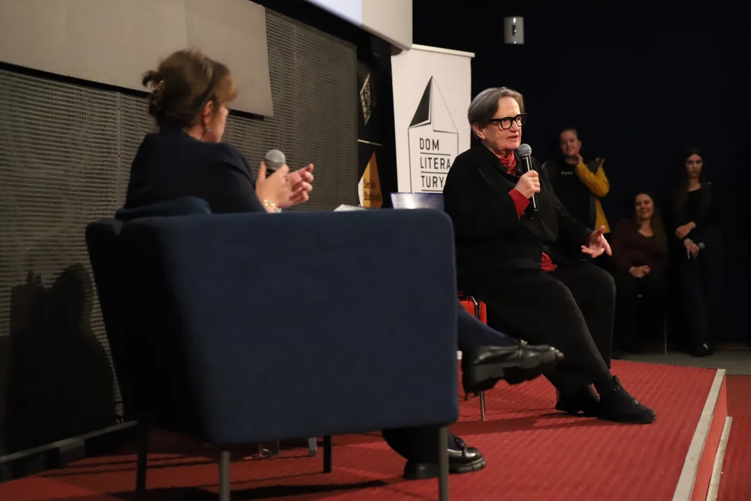 Agnieszka Holland w Łodzi