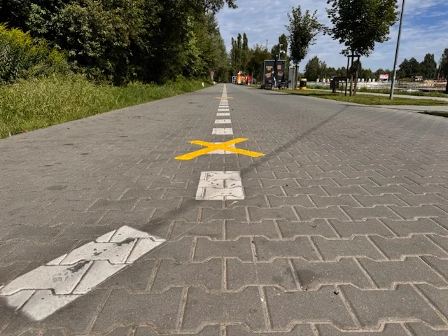 Remont mostka i nowe znaki na Malince