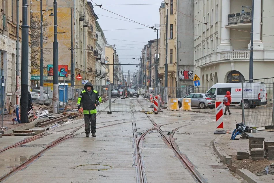 Powrót tramwajów na ulicę Zachodnią w Łodzi