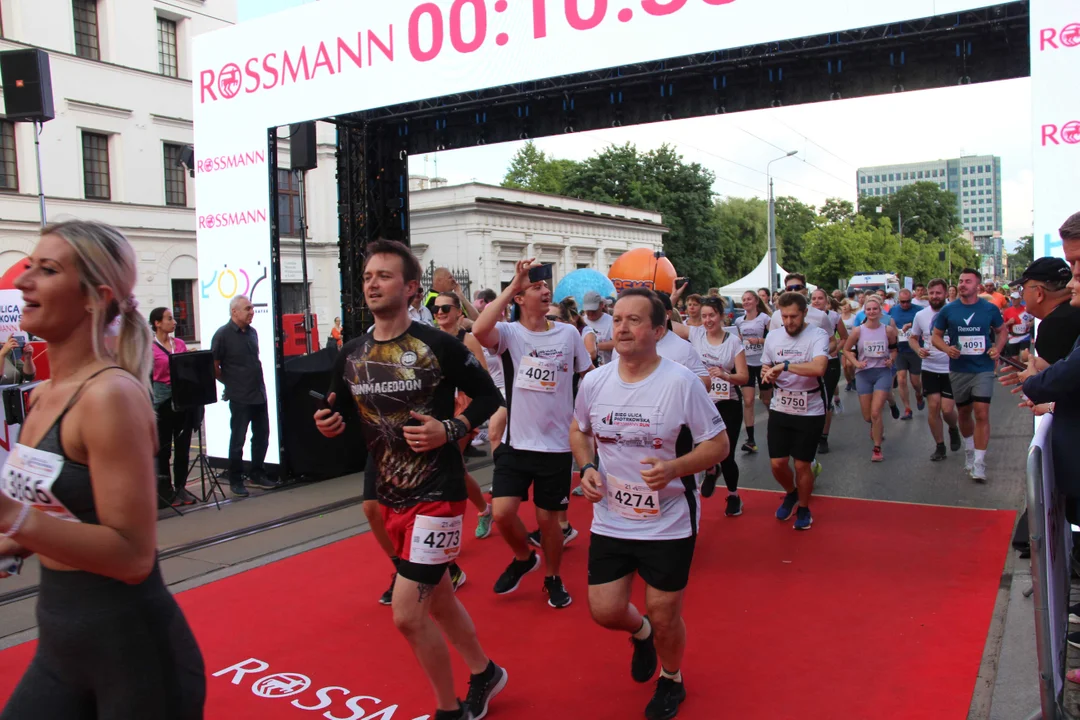 21. Bieg Ulicą Piotrkowską Rossmann Run w Łodzi