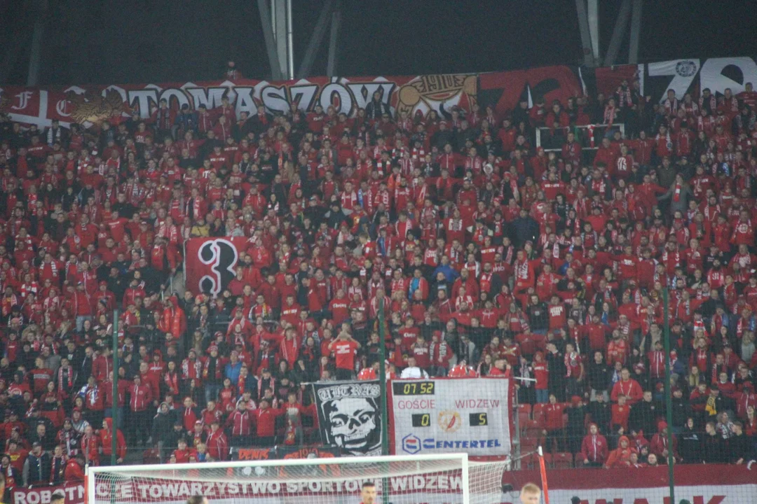 Mecz Widzew Łódź kontra Korona Kielce - 4.10.2024 r.