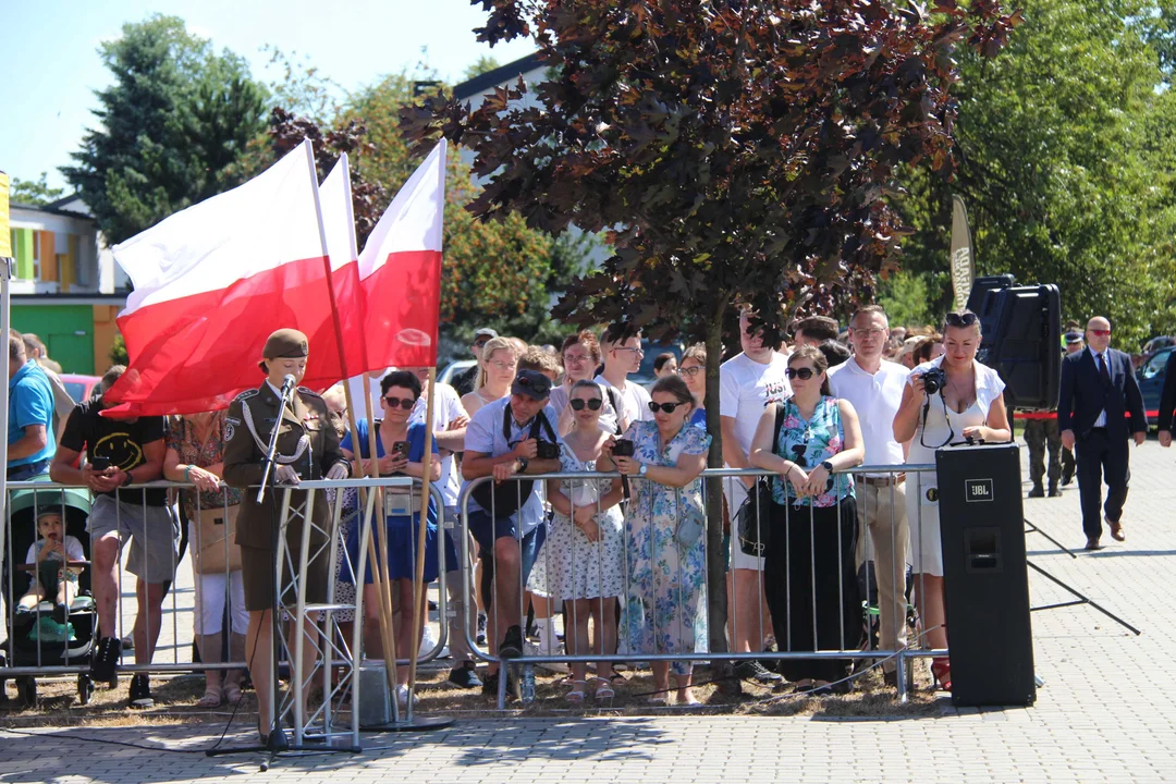 Przysięga wojskowa żołnierzy dołączających do 9 Łódzkiej Brygady Obrony Terytorialnej