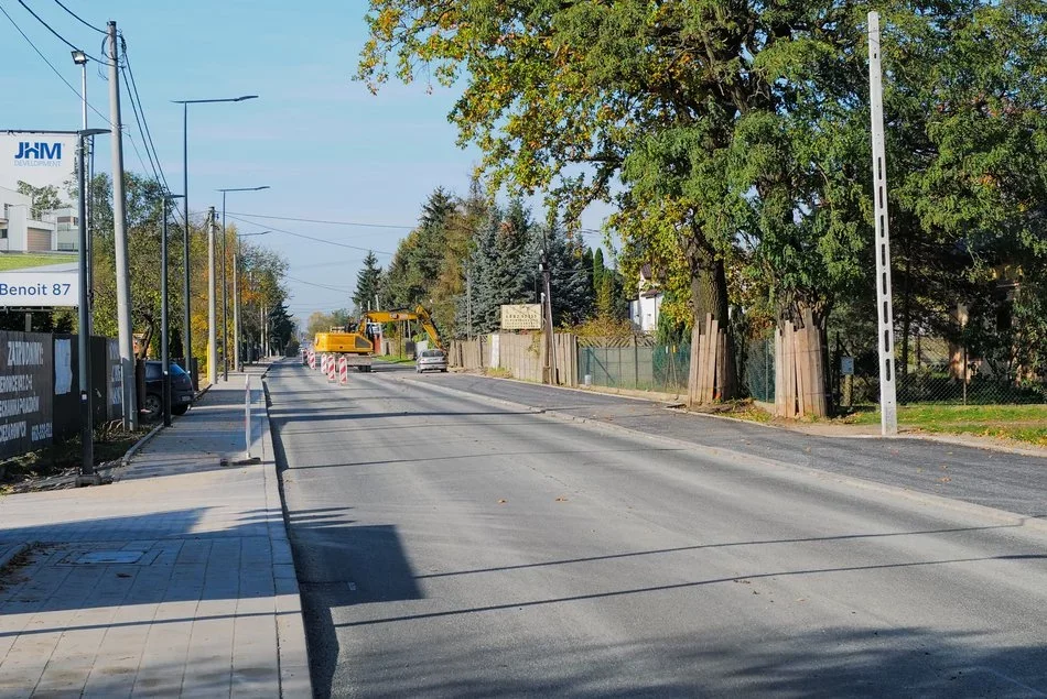 Koniec przebudowy ulicy Pomorskiej w Łodzi