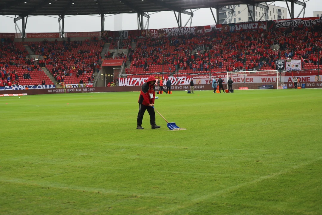 Mecz Widzew Łódź - Ruch Chorzów odwołany