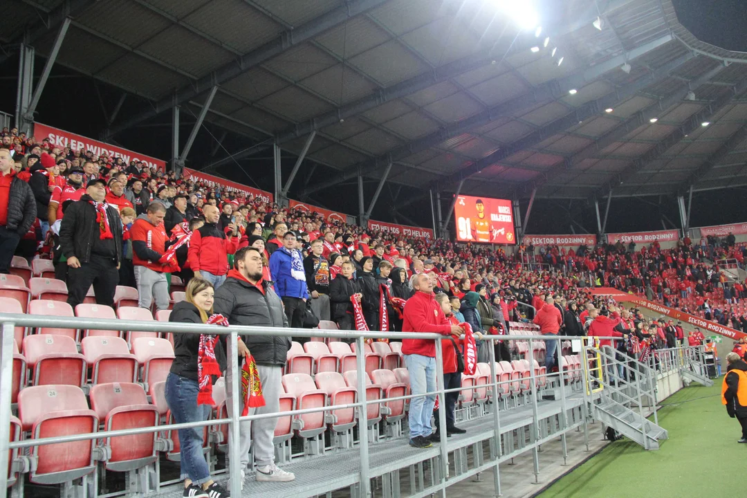 Mecz Widzew Łódź kontra Korona Kielce - 4.10.2024 r.