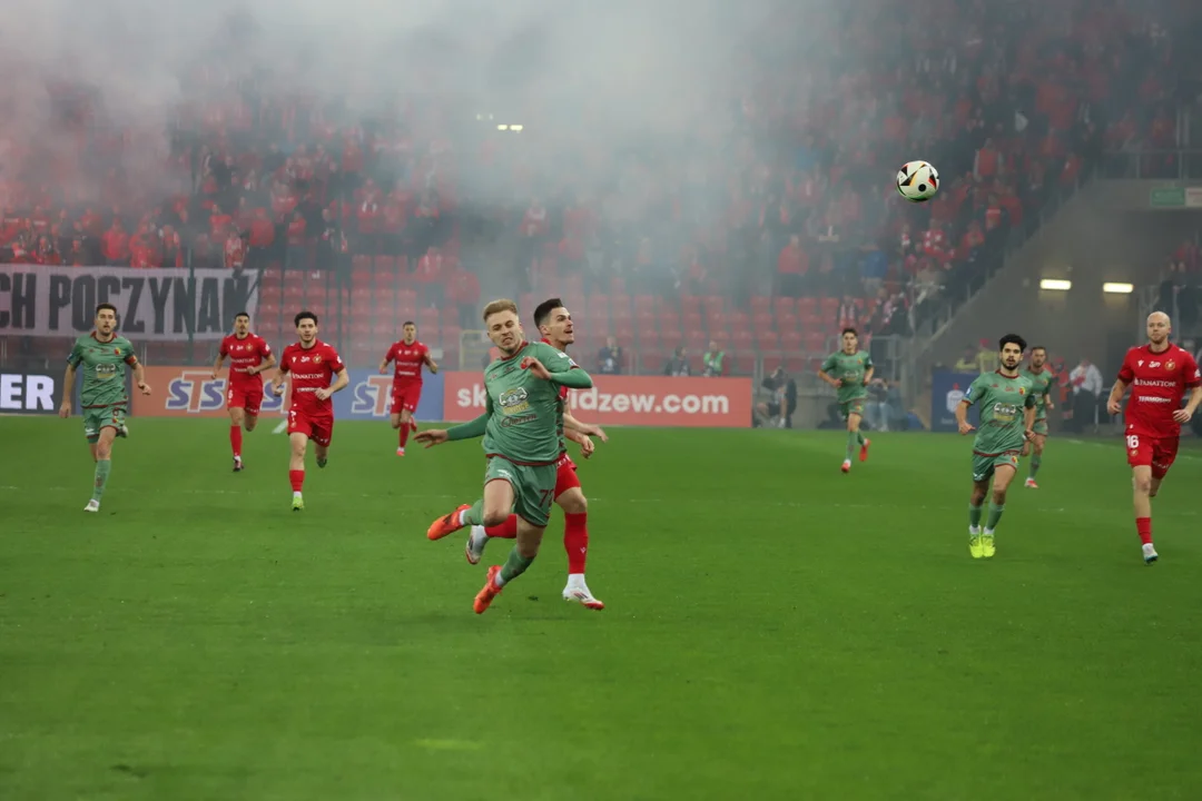 Widzew Łódź vs Jagiellonia Białystok, 9 marca 2025 r.