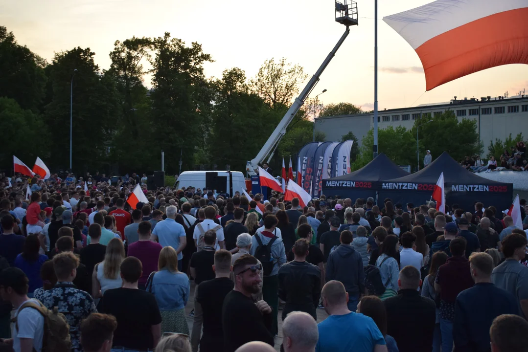 Sławomir Mentzen w Łodzi