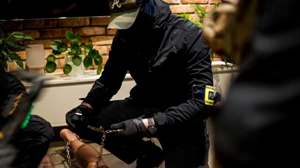 akcja policji i żandarmerii