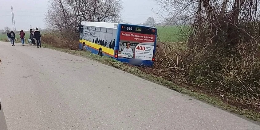 Wypadek autobusu