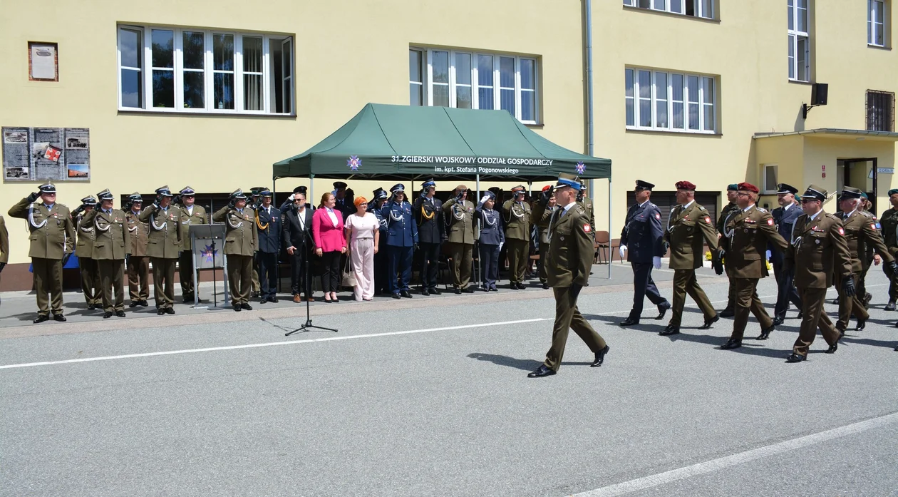 Święto 31. Zgierskiego Wojskowego Oddziału Gospodarczego im. kpt. Stefana Pogonowskiego