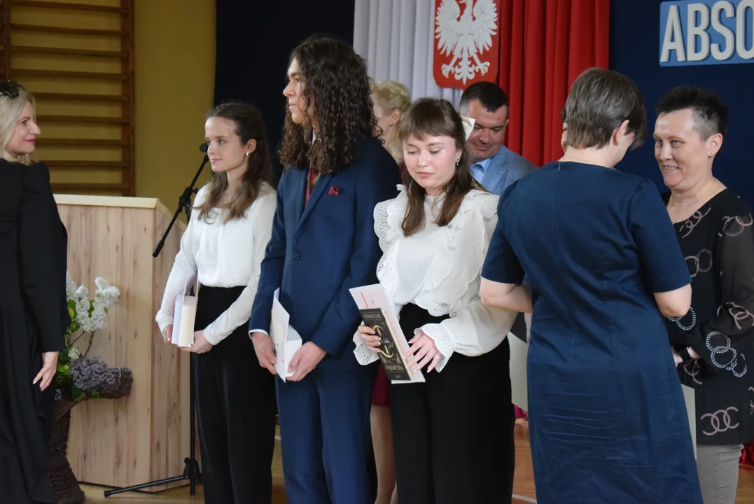 Zakończenie roku maturzystów I LO im. Staszica w Zgierzu