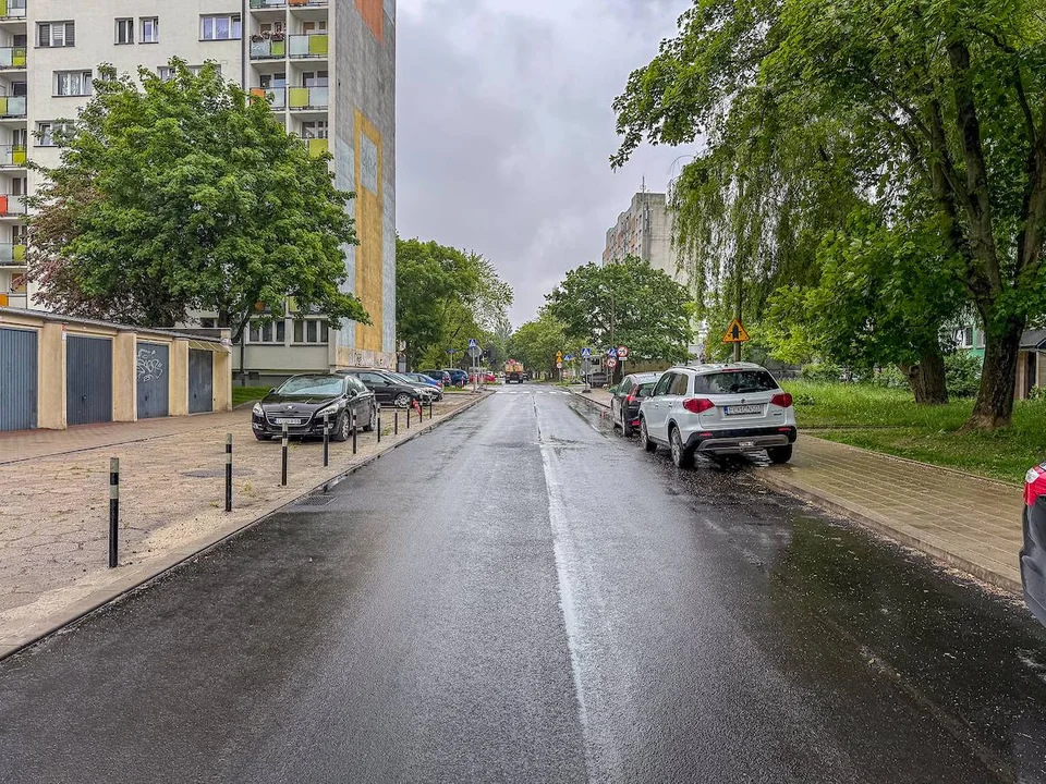 Bliski koniec remontów trzech ulic na łódzkiej Dąbrowie