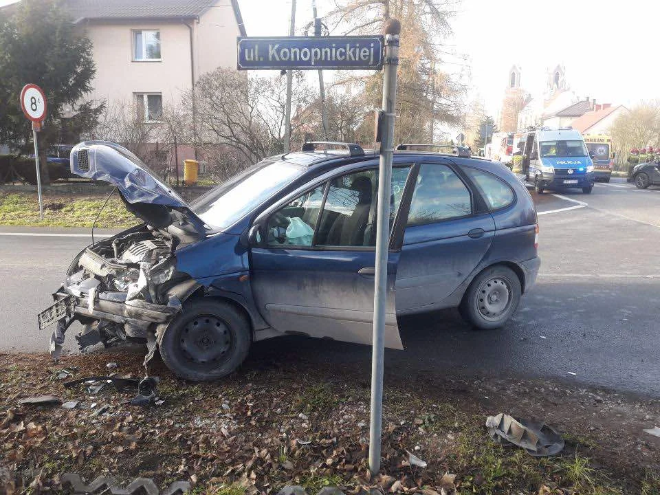 groźny wypadek w powiecie piotrkowskim