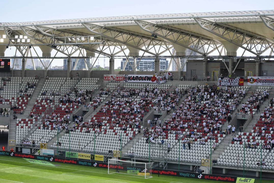 Piłkarskie starcie ŁKS Łódź z Resovią - Stadion Króla 21.05.2023