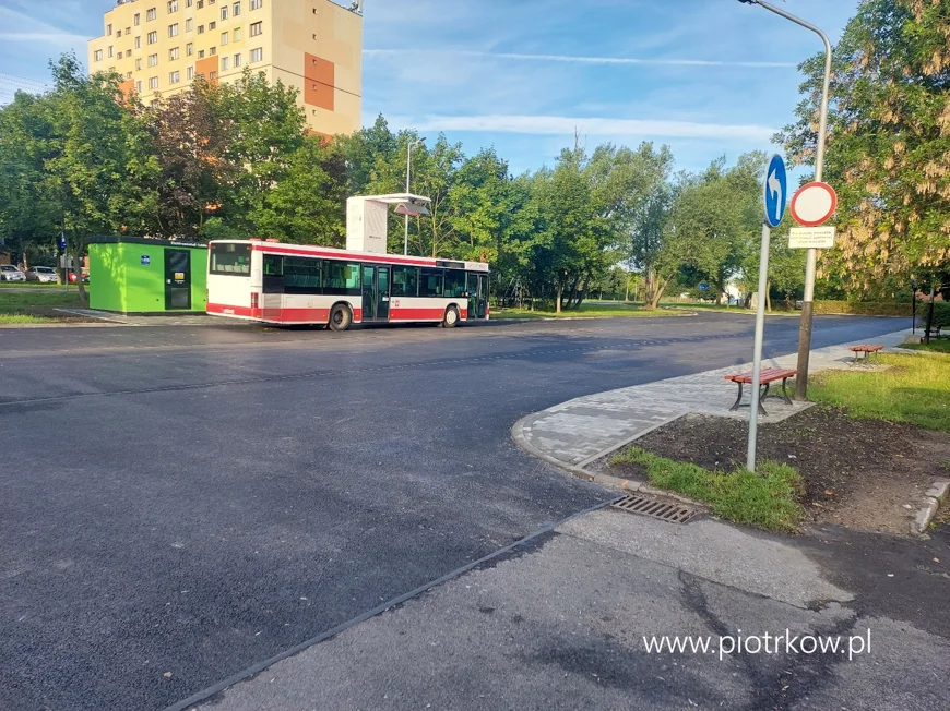 Pętla autobusowa w Piotrkowie gotowa, czeka na elektryki