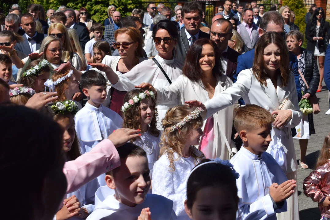 Pierwsza Komunia Święta w parafii Chrystusa Króla w Łodzi