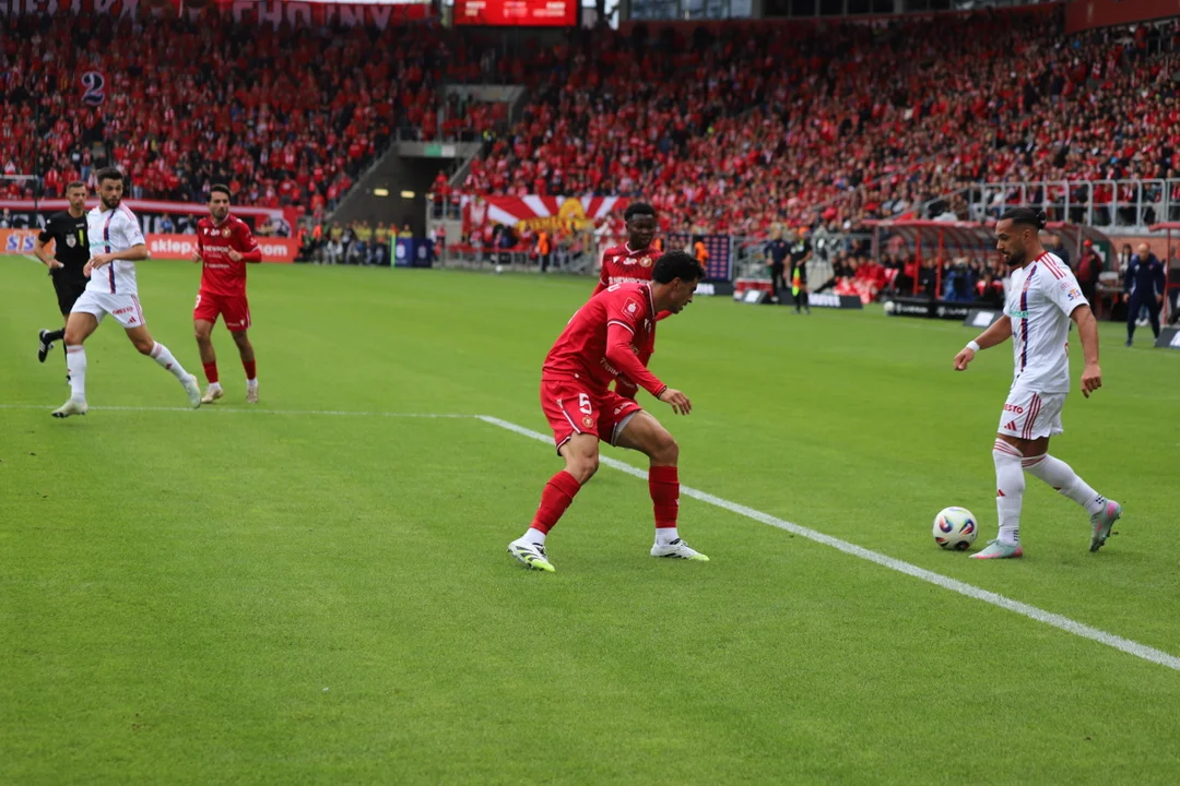 Mecz Widzew - Raków Częstochowa