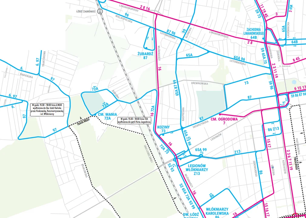 Będa utrudnienia w ruchu podczas DOZ Maraton 2025