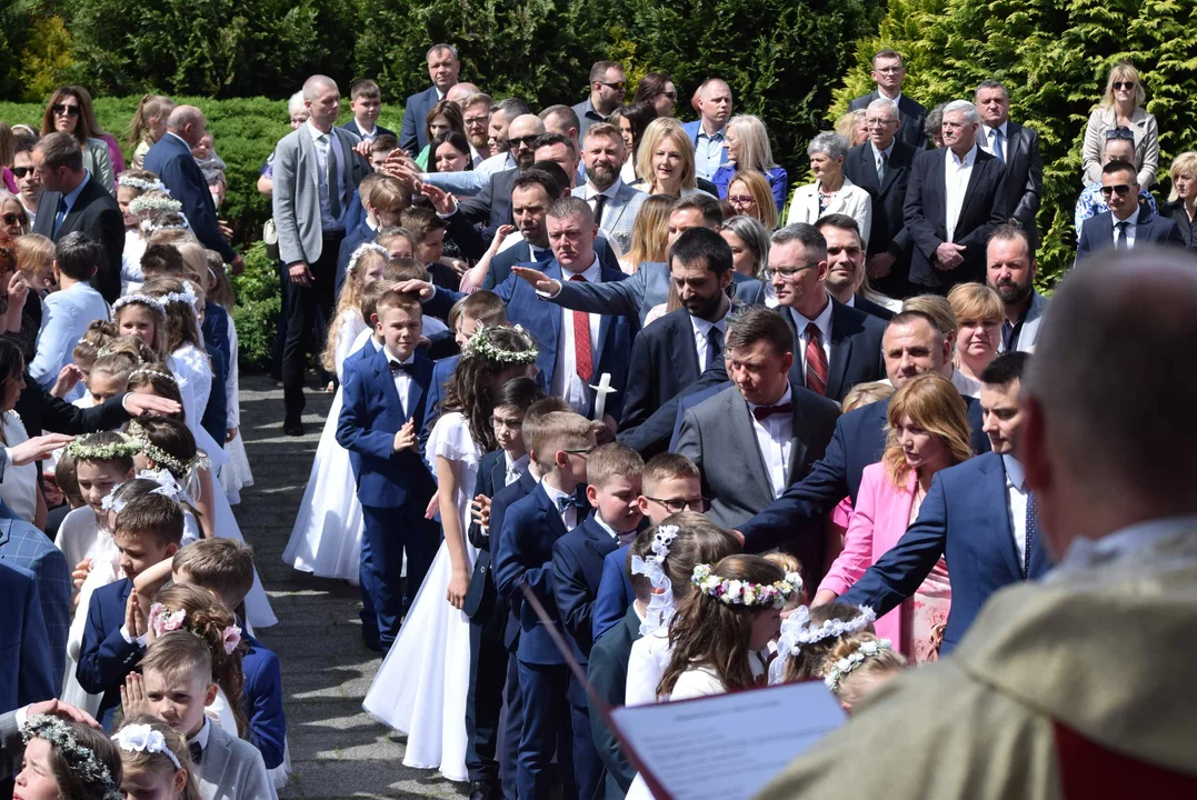 Pierwsza Komunia Święta w parafii pw. Chrystusa Króla w Łodzi