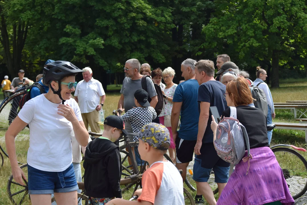 Historia rowerów w Parku Julianowskim na 600. urodizny Łodzi