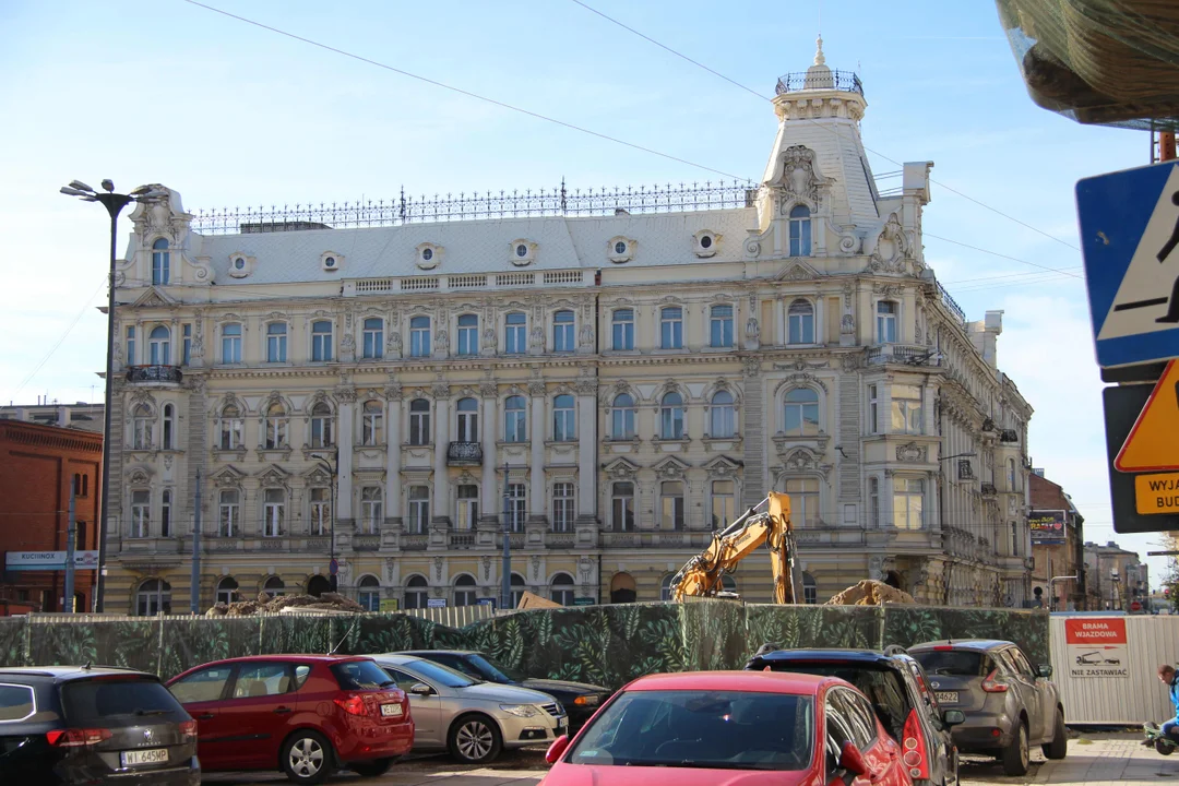 Skrzyżowanie al. Kościuszki z Zieloną - kiedyś i dziś