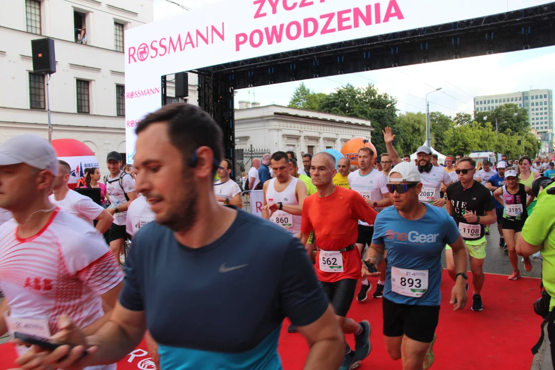 21. Bieg Ulicą Piotrkowską Rossmann Run w Łodzi