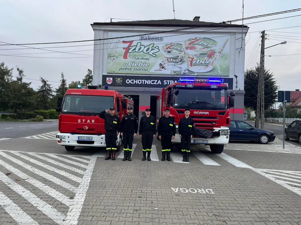 Zmarł podczas służby. Strażacy z powiatu kutnowskiego oddali mu hołd [FOTO/WIDEO] - Zdjęcie główne