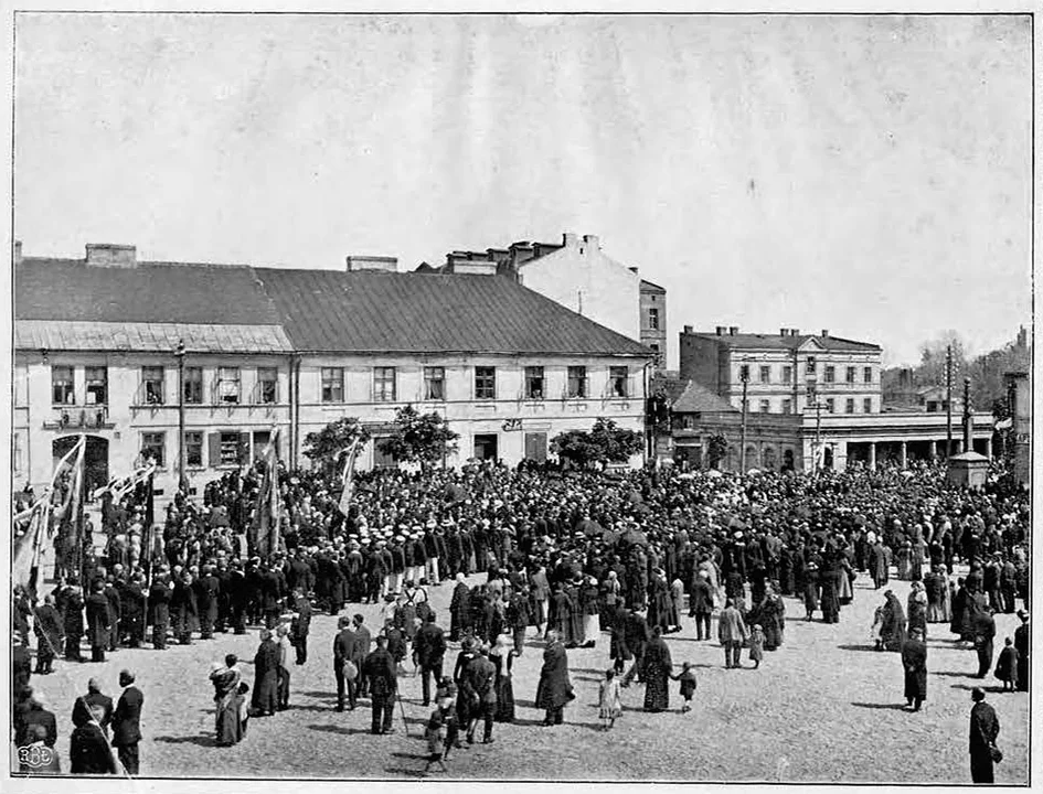 Stary Zgierz na fotografii