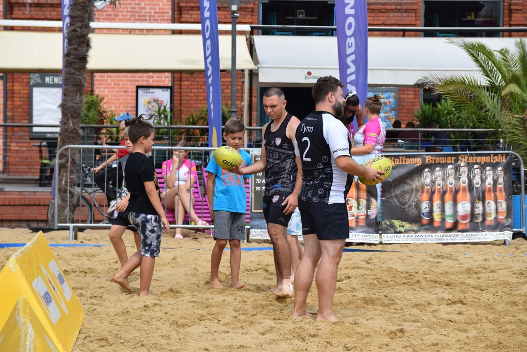 Beach Side Rugby w Manufakturze - atrakcje