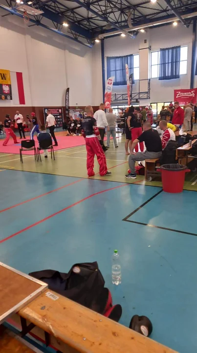 Łukasz Siemiński zdobył srebrny medal na Otwartych Mistrzostwach Polski Wojska Polskiego i Służb Mundurowych w Kickboxingu